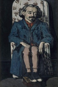 Cézanne peint ici le portrait exposé au Musée d'Orsay
