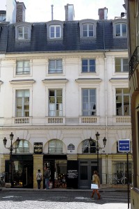 L'appartement de Colette au bord du jardin du Palais Royal