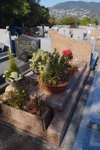 La tombe d'Annie Cordy, la star belge repose à Cannes